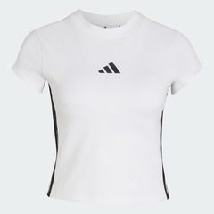 Camiseta adidas Essentials Três Listras Slim Feminino - Foto 2