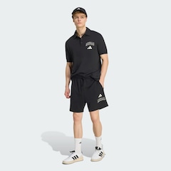 Short adidas Universitário em Moletinho Seasonal Essentials Masculino - Foto 4