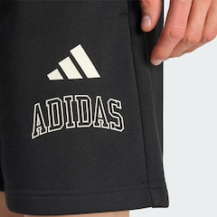 Short adidas Universitário em Moletinho Seasonal Essentials Masculino - Foto 5