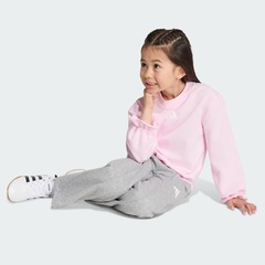 Conjunto de Moletom adidas Seasonals Ruffles para Garotas Infantil - Foto 5