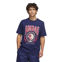 Camiseta adidas Varsity Crest Masculina - Foto 1