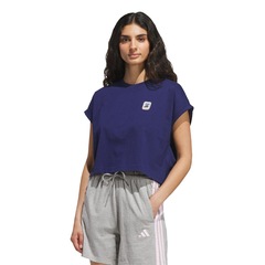 Camiseta adidas Three Flowers Feminina - Foto 1