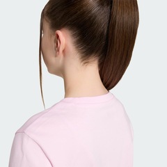 Blusa Cropped adidas com Bordado de Cetim Feminina - Foto 6