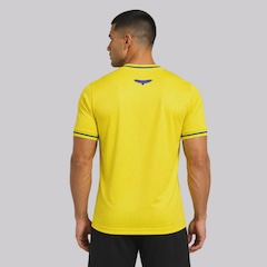 Camisa do Flamengo Brasil Jacquard Holográfico - Masculina - Foto 4
