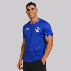 Camisa Flamengo Brasil Jacquard Holográfico - Masculina - Foto 2