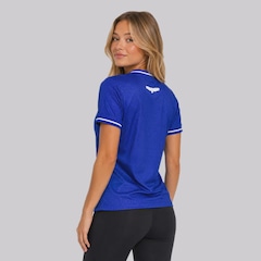 Camisa do Flamengo Brasil Jacquard Holográfico - Feminina - Foto 4