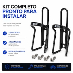 Kit 2 Suportes Caramanhola WG Sports - Foto 5