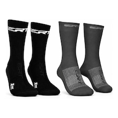 Kit 2 Pares de Meia Cano Médio ERT Xtreme Cool - Unissex - Foto 1