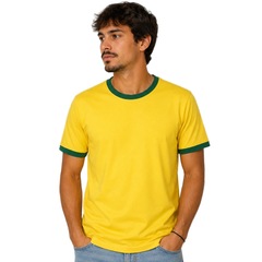 Camisa do Brasil Algodão Olden Sports - Masculina - Foto 2