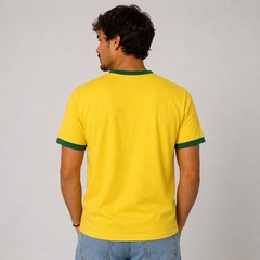 Camisa do Brasil Algodão Olden Sports - Masculina - Foto 3