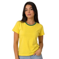 Camisa do Brasil Baby Look Olden Sports - Feminina - Foto 2