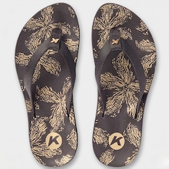 Chinelo Kenner Kyra Slim Estampada - Feminino - Foto 1