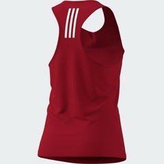 Camiseta Regata adidas Treino 3 Listras - Feminina - Foto 3