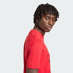 Camiseta do Flamengo Originals Seasonal adidas - Masculina - Foto 4