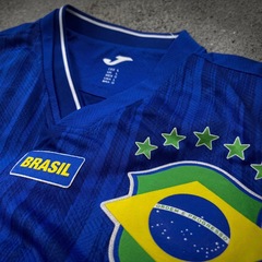 Camisa do Brasil Joma Torcedor Hexa - Masculina - Foto 6