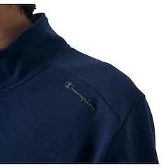 Blusão Moletom Champion Active Quarter Zip - Masculino - Foto 3