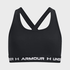 Top Under Armour Crossback Mid Solid - Feminino - Foto 1