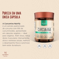 Vitamina Curcumina Nutrify 30 cápsulas - Foto 6