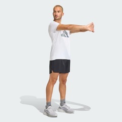 Camiseta adidas adi365 Running Essentials Brand Love - Masculina - Foto 5