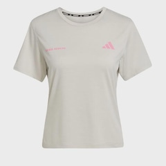 Camiseta adidas Own The Run Melange - Feminina - Foto 1
