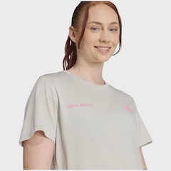 Camiseta adidas Own The Run Melange - Feminina - Foto 3