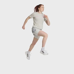 Camiseta adidas Own The Run Melange - Feminina - Foto 4