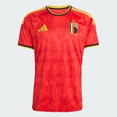 Camisa Seleção da Bélgica I 2026 adidas - Masculina - Foto 1