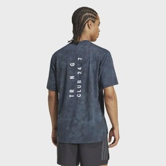Camiseta adidas Estampada Power Aop - Masculina - Foto 3