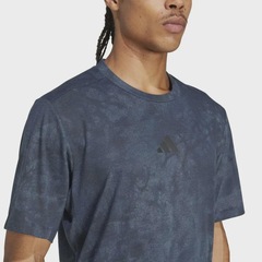 Camiseta adidas Estampada Power Aop - Masculina - Foto 4