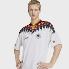 Camisa Alemanha I 94 Retrô adidas - Masculina - Foto 3