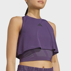 Top adidas Hiit 2 Em 1 Cool Intensity - Feminino - Foto 5