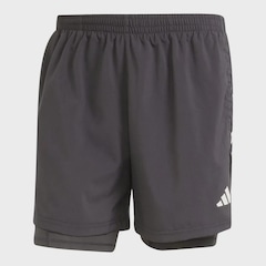 Shorts adidas The Run Climacool 5 Pol 2 In 1 - Masculino - Foto 1