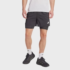 Shorts adidas The Run Climacool 5 Pol 2 In 1 - Masculino - Foto 2