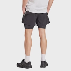 Shorts adidas The Run Climacool 5 Pol 2 In 1 - Masculino - Foto 3