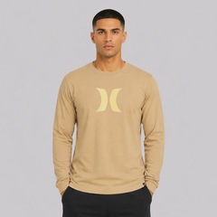 Camiseta Manga Longa Hurley Icon - Masculina - Foto 1