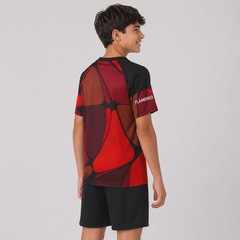 Camisa do Flamengo adidas Pré-Jogo 2026 - Infantil - Foto 4