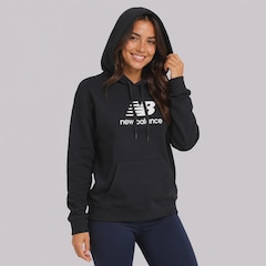Blusão de Moletom New Balance Essentials Com Capuz - Feminina - Foto 2