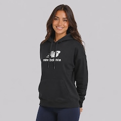 Blusão de Moletom New Balance Essentials Com Capuz - Feminina - Foto 3