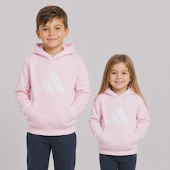 Blusão de Moletom adidas Big Logo - Infantil - Foto 4