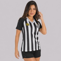 Camisa do Santos Umbro II 2025 - Feminina - Foto 2