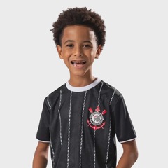 Camisa do Corinthians Braziline Corinto - Infantil - Foto 2