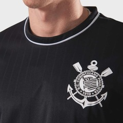 Camisa do Corinthians Braziline Arte - Masculina - Foto 2