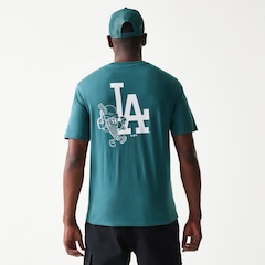 Camiseta New Era Regular MLB Los Angeles Dodgers Masculino - Foto 3