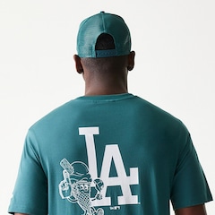 Camiseta New Era Regular MLB Los Angeles Dodgers Masculino - Foto 5