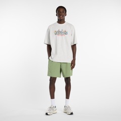 Camiseta New Balance Ghica Line Up Oversized Masculina - Foto 5