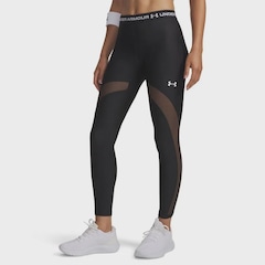 Calça Legging de Treino Under Armour HeatGear Mesh Feminina - Foto 1