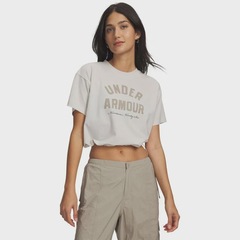 Camiseta Sporstyle Under Armour Bungee Hem Feminina - Foto 1