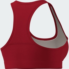 Top adidas Treino Basic Poliamida Suporte Leve Feminino - Foto 3