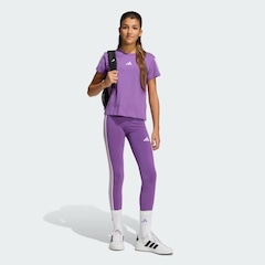 Camiseta adidas Essentials 3 Listras Girls Infantil - Foto 3