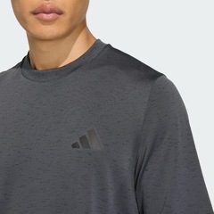 Camiseta adidas Sem Costura Workout Essentials Masculina - Foto 5
